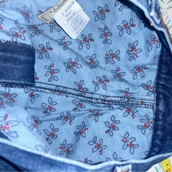 LL Bean Double L Relaxed Fit Jeans - Size 8R - Picture 5 of 11